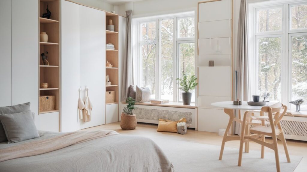 Så maximerar du utrymmet med smarta platsbyggda förvaringslösningar